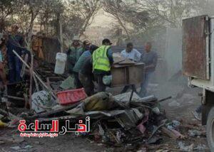 الجيزة تُسقط «عزبة الصفيح» بعد 10 سنوات من الإهمال.. حملة كبرى تُنهي أكبر بؤرة فرز مخلفات بحدائق الأهرام" 11 akhbarelsaa.com tT9ouGDo