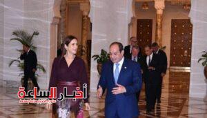 الرئيس عبد الفتاح السيسي يستقبل ملكة الدنمارك لبحث تعزيز الشراكة الاستراتيجية ومشاركتها في افتتاح المتحف الكبير 3 akhbarelsaa.com N5f9PJFs