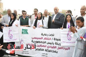 وزير الشباب والرياضة يفتتح ملعبًا خماسيًا ويتفقد تطوير مركز شباب الحبيل بالأقصر 6 akhbarelsaa.com nbbwjbrj