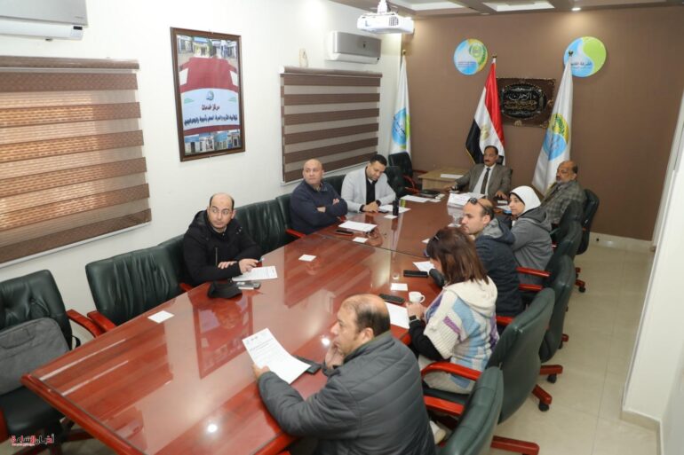 حلقة نقاش بمياه أسيوط للوقوف على أهم معايير جودة المياه 1 IMG 20240127 WA0051