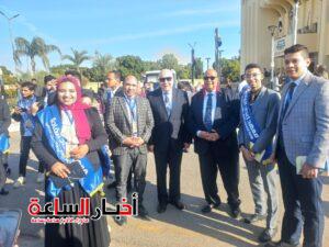 جامعة سوهاج تشارك بوفد طلابي فى فعاليات برنامج إعداد قادة الوطن العربي بالأقصر بمشاركة ٢٠ جامعة عربية 3 IMG 20240205 WA0026