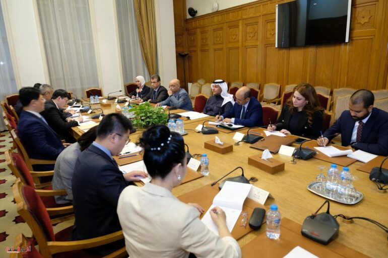 منزلاوي يستقبل مدير عام إدارة شئون الأمن الخارجي لوزارة الخارجية الصينية 1 IMG 20240221 WA0020