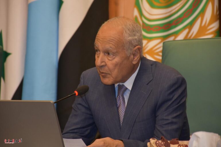 "أحمد أبو الغيط" الأمين العام لجامعة الدول العربية