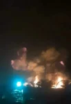 حريق مصنع إيفا