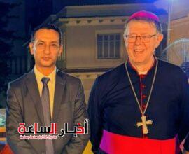 افتتاح معرض القلب المقدس: لقاء بين رئيس الضمير العالمي ومطران الكنيسة