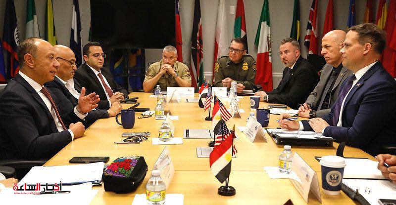 وفد من الطيران المدني المصري يزور إدارة الجمارك الأمريكية بواشنطن (CBP)