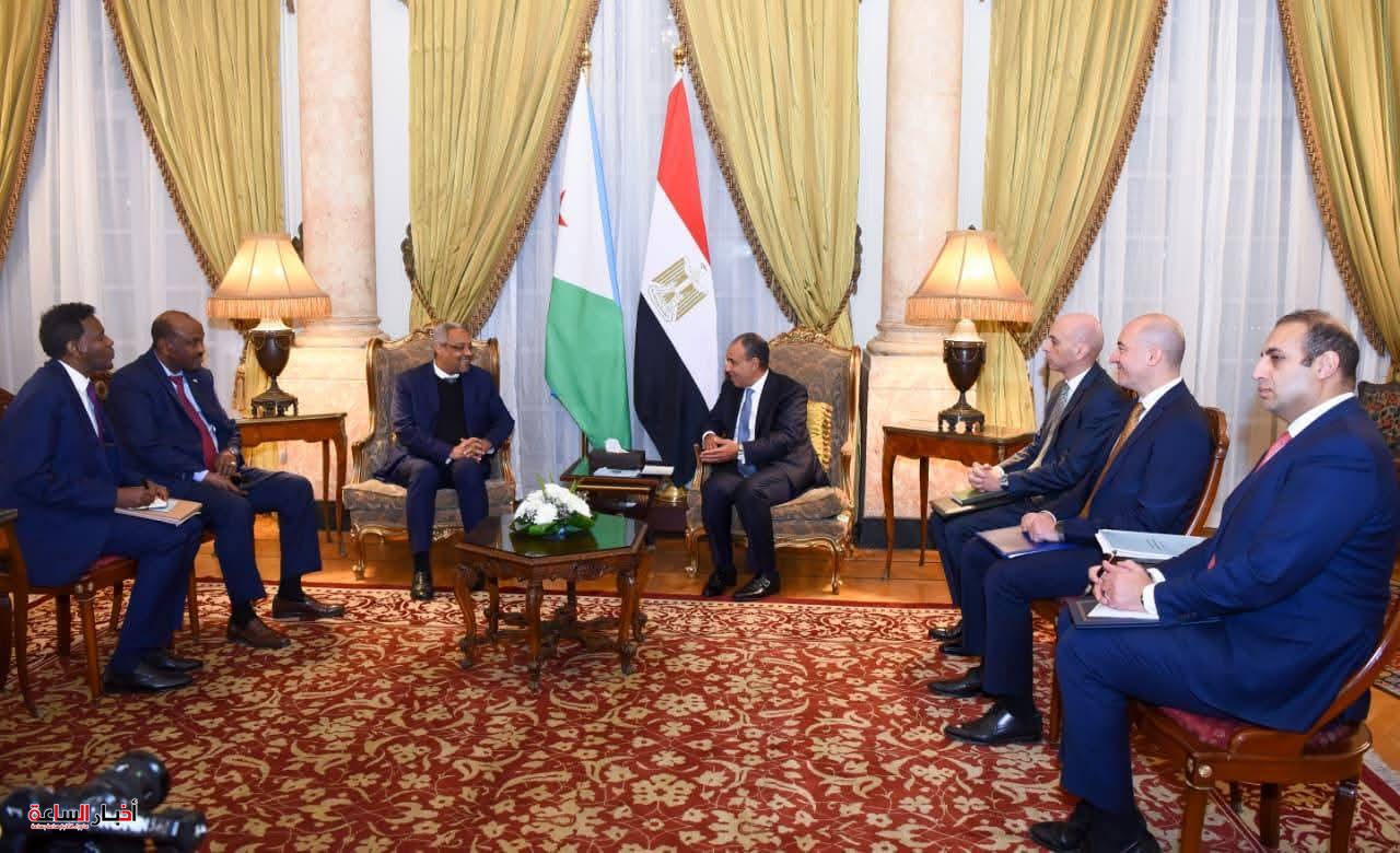 وزير الخارجية يعزز الشراكة مع جيبوتي ويؤكد دعم مصر لاستقرار القرن الأفريقي