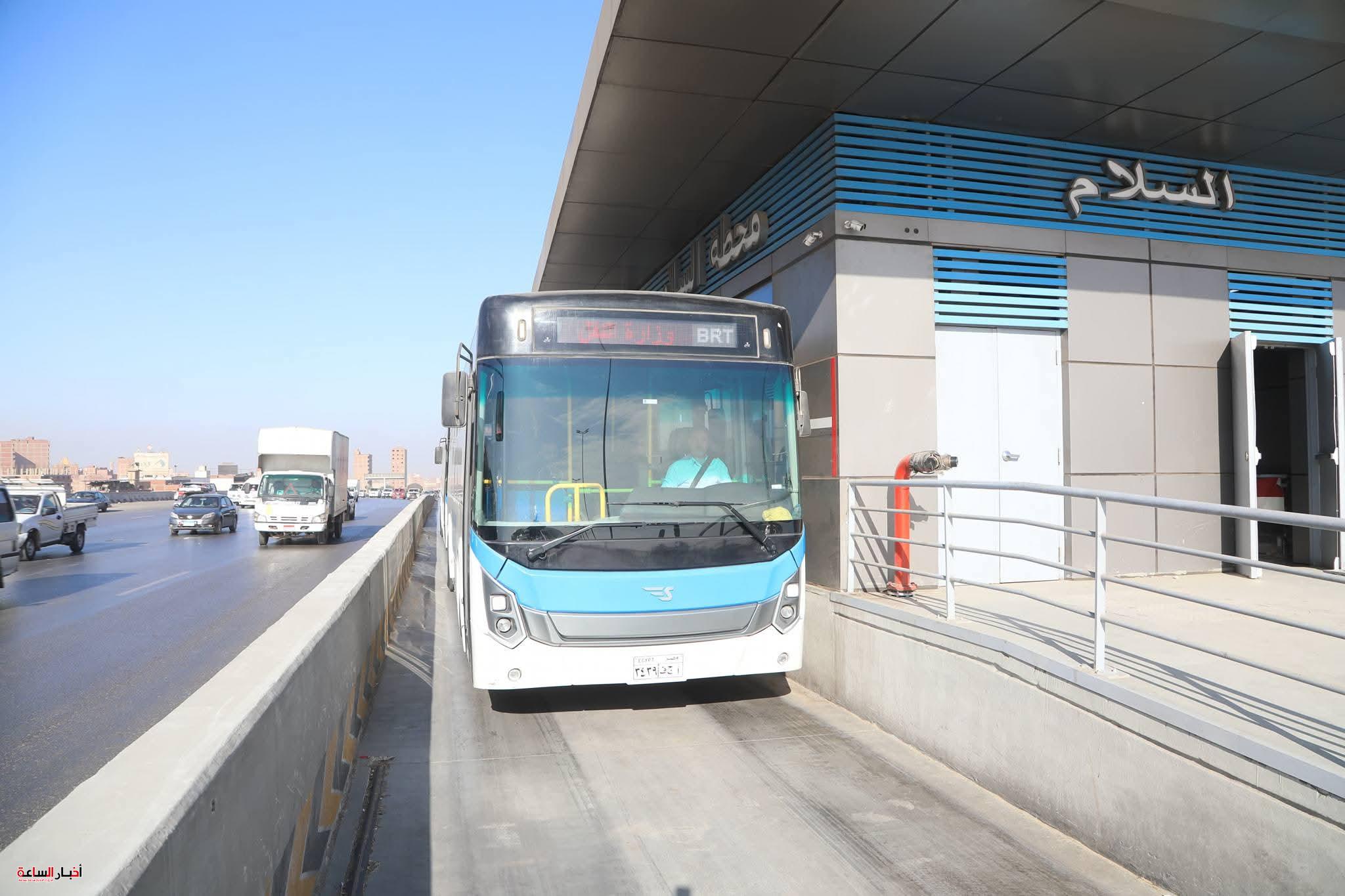 وزارة النقل تعلن مواعيد تشغيل الأتوبيس الترددي خلال شهر رمضان