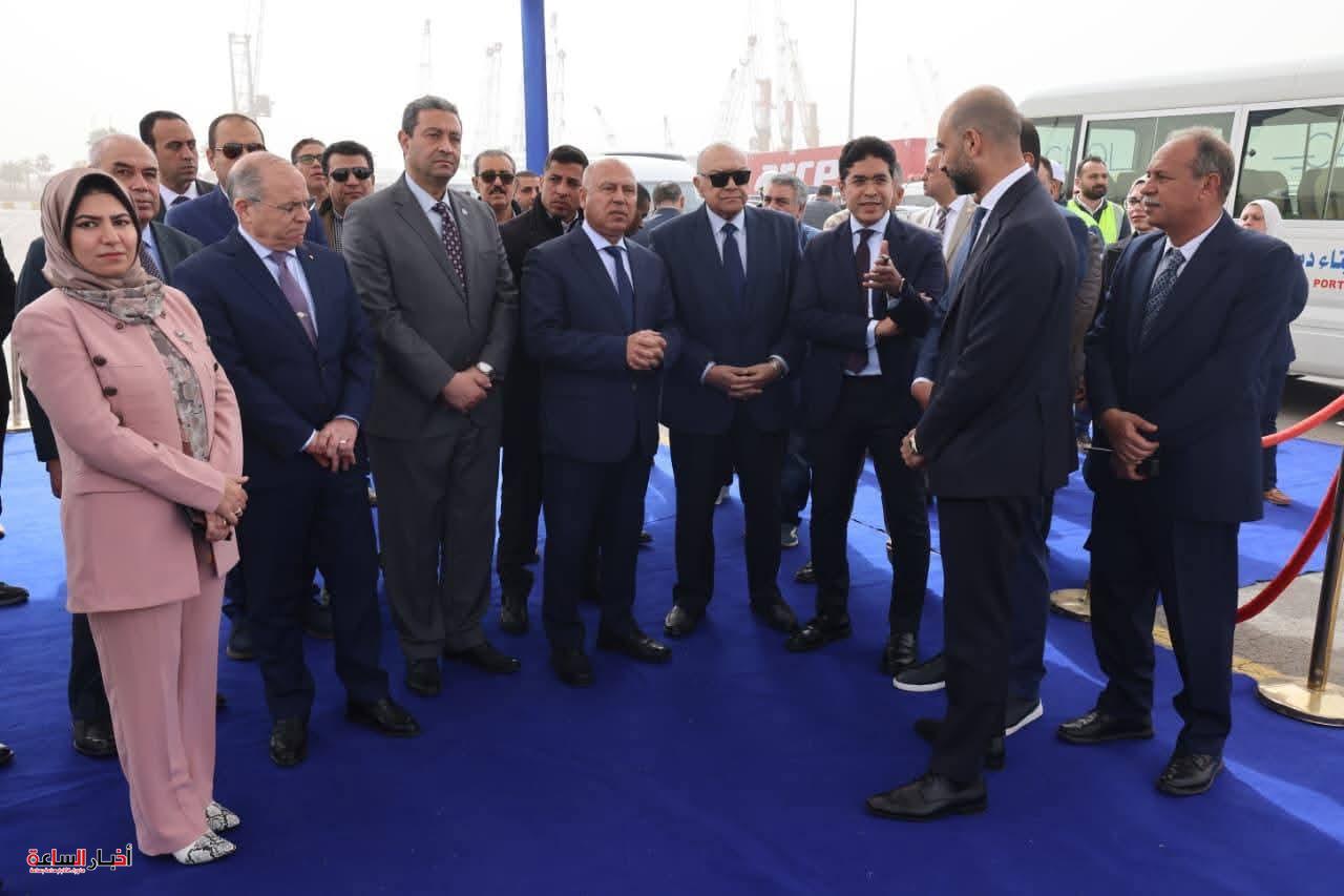 مهندس كامل الوزير يتفقد مشروعات تطوير ميناء دمياط وخط الرورو لتعزيز الصادرات وتحويل مصر لمركز لوجستي إقليمي