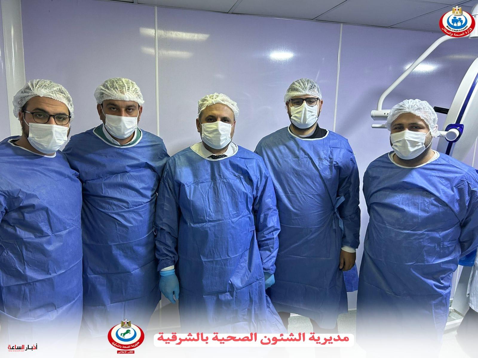 صحة الشرقية: إجراء ثاني حالة لعلاج الارتجاع المعدي المريئي بمستشفى أبو كبير المركزي