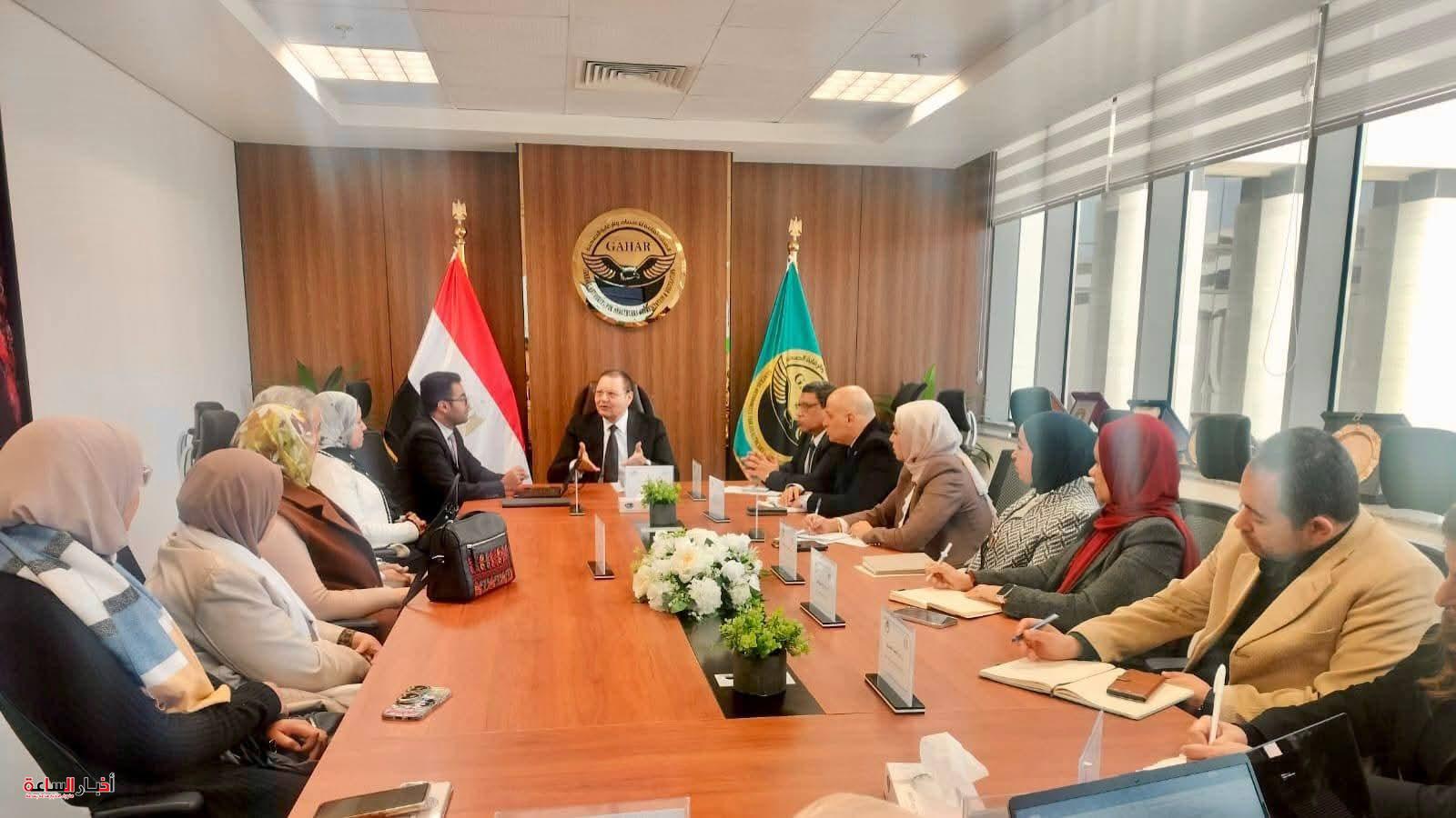 هيئة الاعتماد والرقابة الصحية تبحث مع الأمانة العامة للصحة النفسية تسريع اعتماد المنشآت وتطوير معايير جودة الرعاية