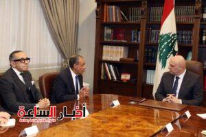 وزير الخارجية ينقل رسالة دعم مصرية للرئيس اللبناني ويؤكد رفض القاهرة للتصعيد الإسرائيلي في لبنان 5 akhbarelsaa.com n1GShbRZ