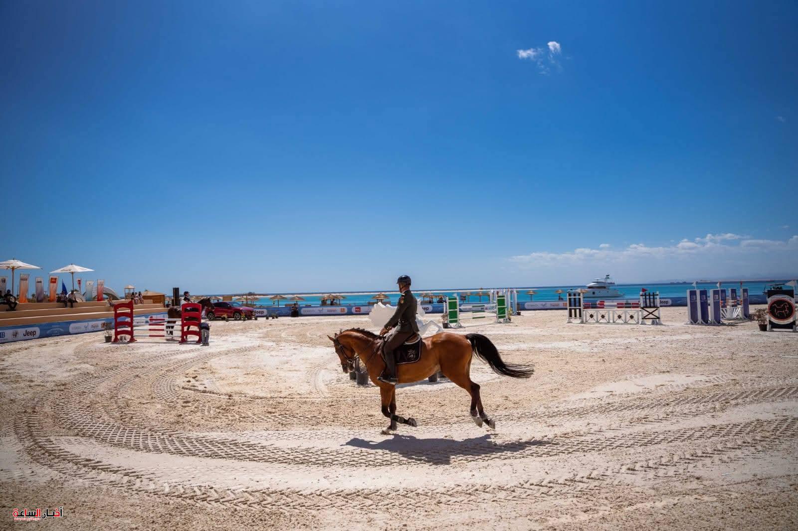 مصر تخطف أنظار العالم ببطولتي السباحة والفروسية في سوما باي