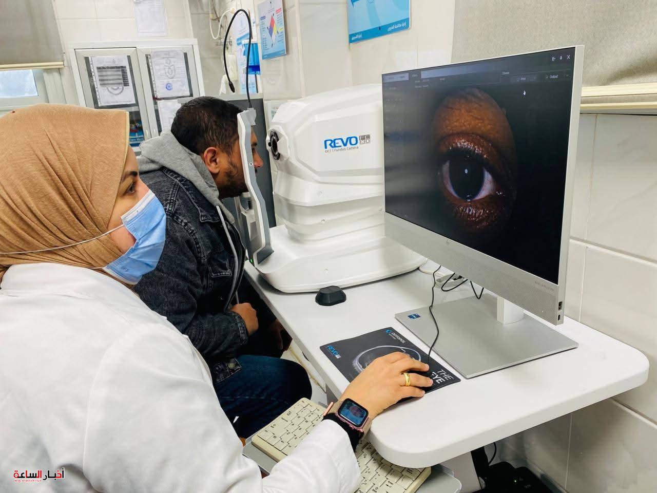 تشغيل جهاز OCT Angiography المتطور لتشخيص أمراض الشبكية بمستشفى رمد بورسعيد بتكلفة 4 ملايين جنيه