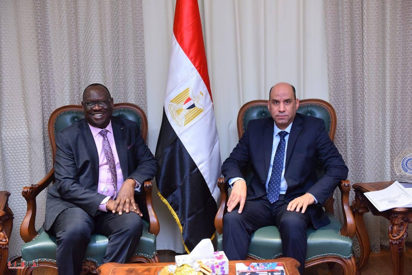 وزير العمل يؤكد لنظيره الجنوب سوداني.. مصر مستعدة لنقل خبراتها في التدريب المهني وتعزيز السلامة المهنية