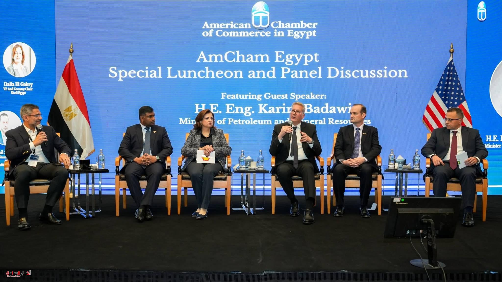 خلال لقاء غرفة التجارة الأمريكية