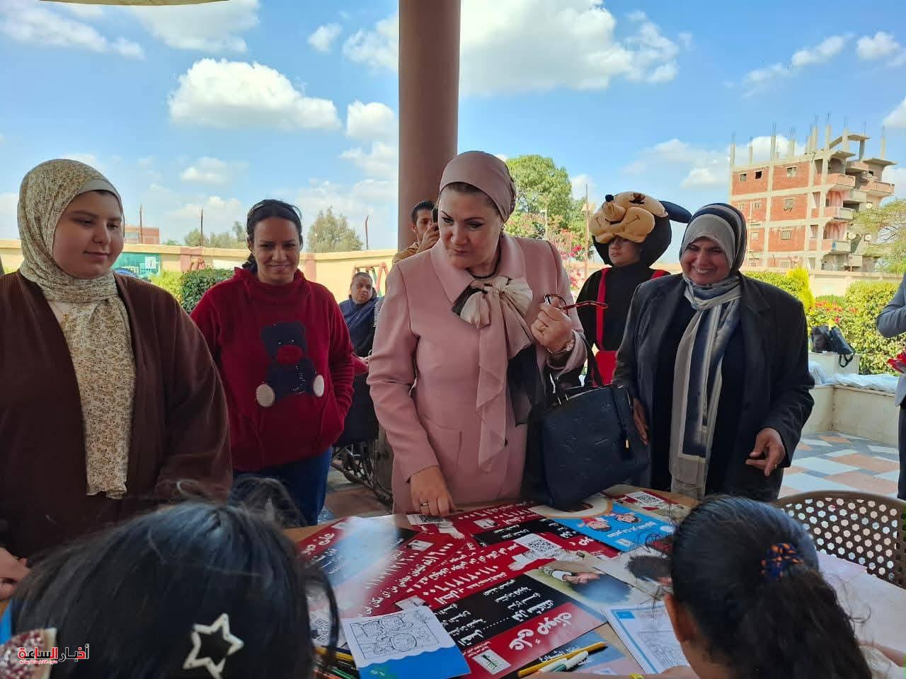 رئيسة القومي للطفولة والأمومة تشارك أطفال المنوفية احتفالات عيد القيامة وتؤكد أهمية ترسيخ قيم المحبة والوحدة الوطنية