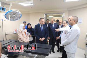 افتتاح مستشفى استقبال ورعاية الأطفال بجامعة المنيا بتكلفة 300 مليون جنيه لتعزيز خدمات الطوارئ والرعاية الحرجة 11 akhbarelsaa.com TB4tTgom
