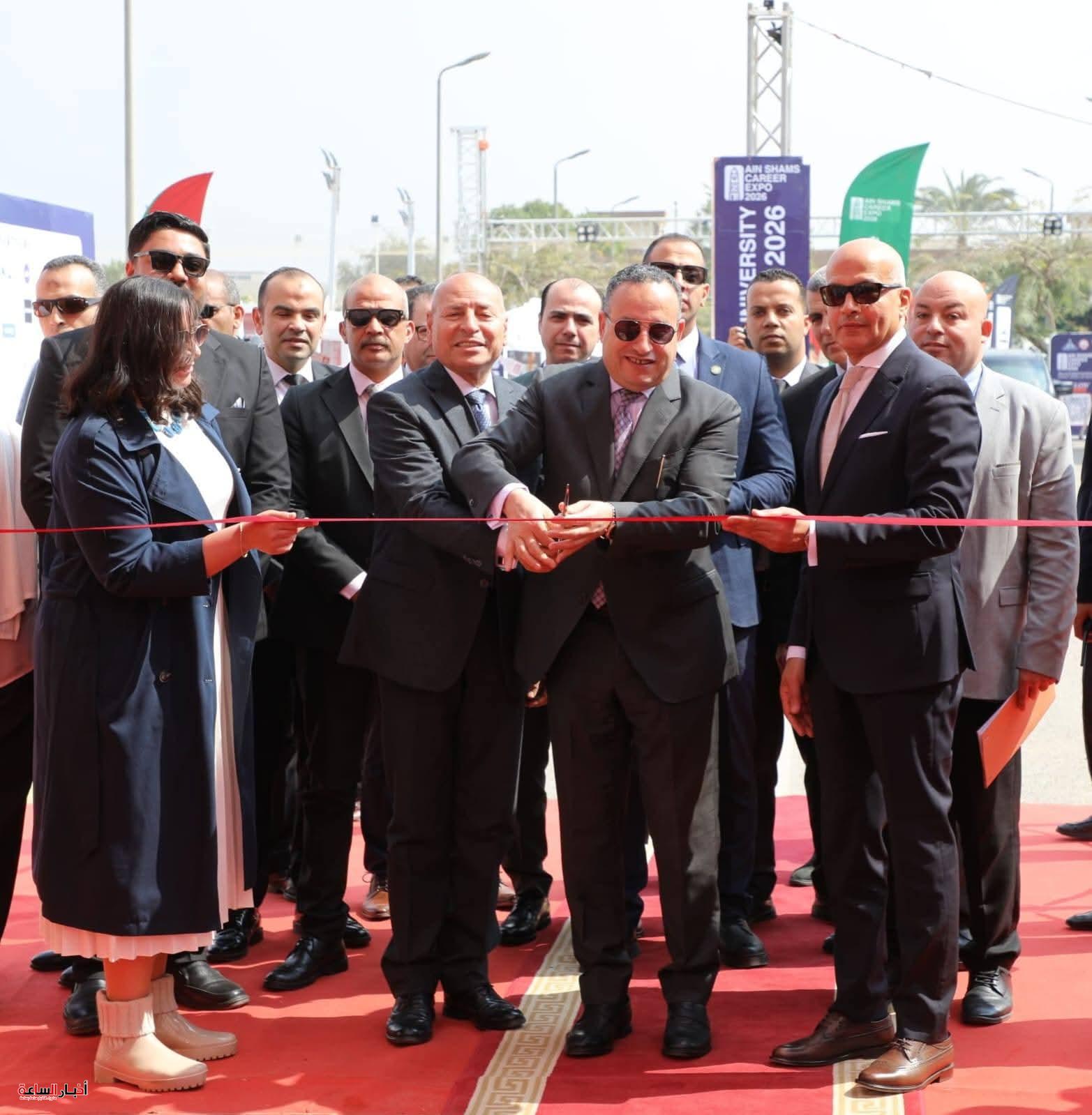 وزير التعليم العالي يفتتح ASU Career Expo 2026 بجامعة عين شمس بمشاركة أكثر من 100 شركة و2000 فرصة عمل وتدريب