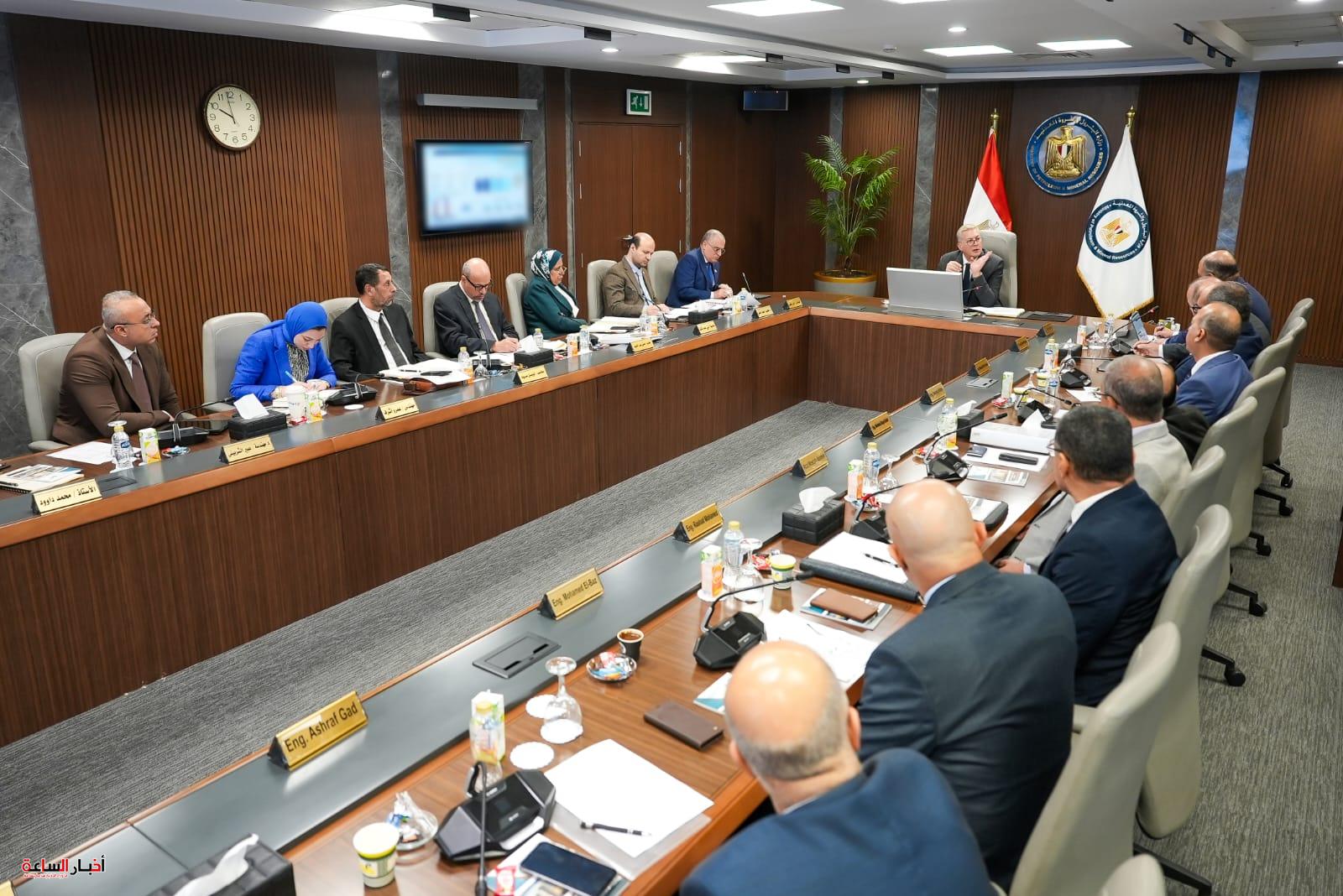 الوزير خلال أعمال الجمعية العامة لـ "صان مصر" 