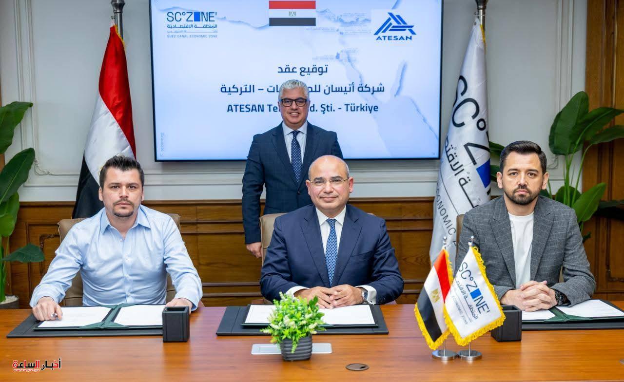 استثمارات تركية جديدة بالقنطرة غرب.. توقيع مشروع نسيجي بـ6.5 ملايين دولار يوفر 200 فرصة عمل