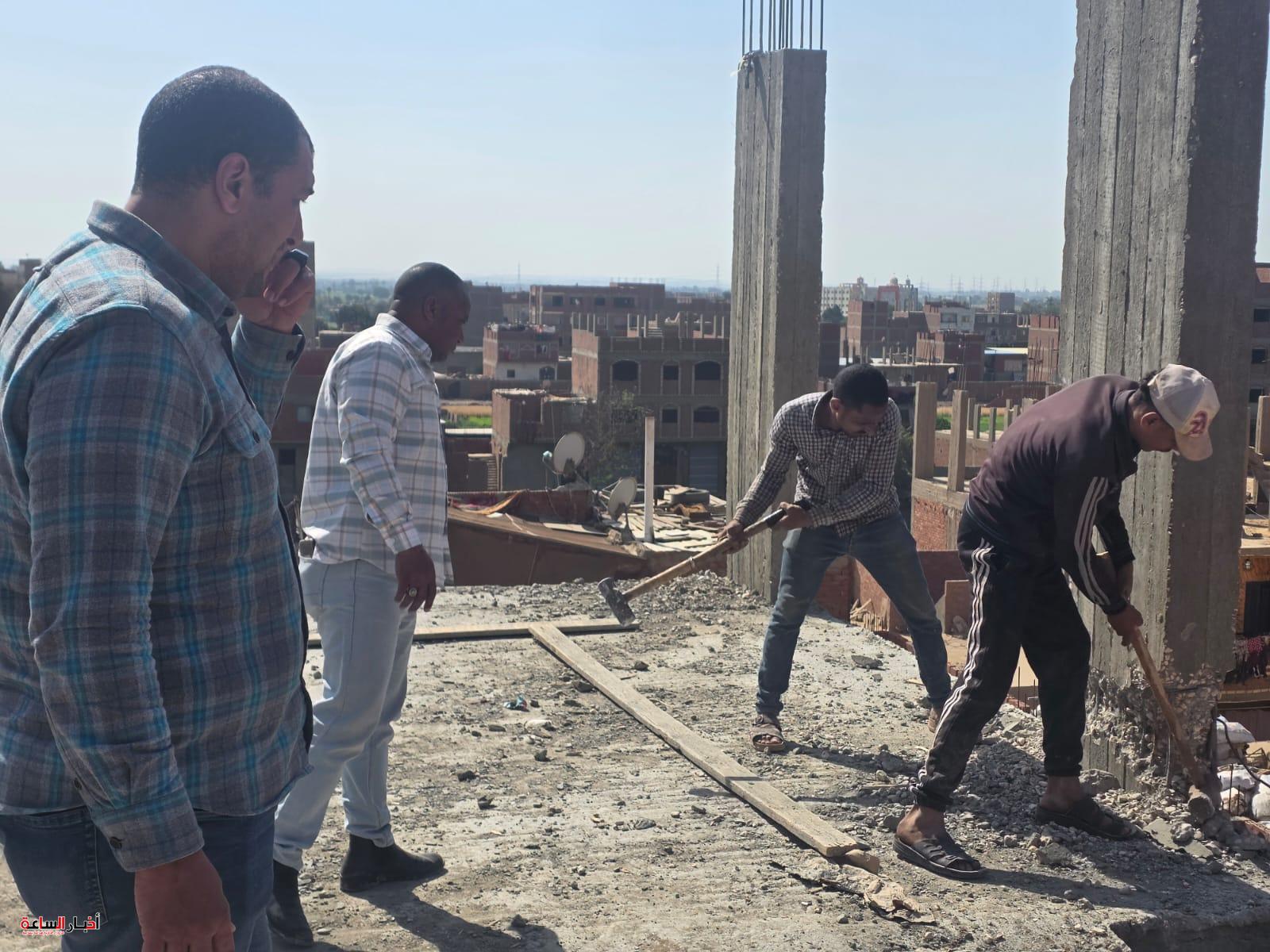 ياسين سيد ياسين : حملات مكثفة لإزالة التعديات بأوسيم وتنفيذ قرارات فورية