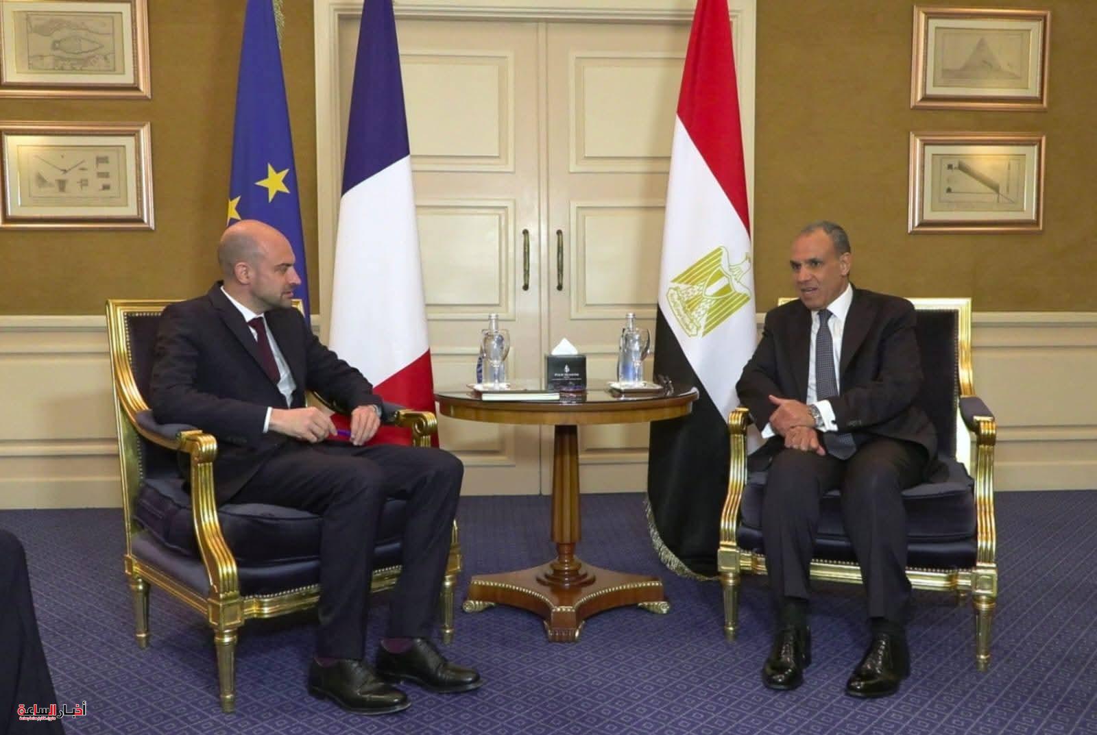 مصر وفرنسا تؤكدان مواصلة التنسيق لخفض التصعيد ودعم استقرار المنطقة
