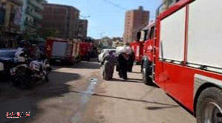 إصابة 4 أشخاص باختناق في حريق شقة سكنية بالجيزة