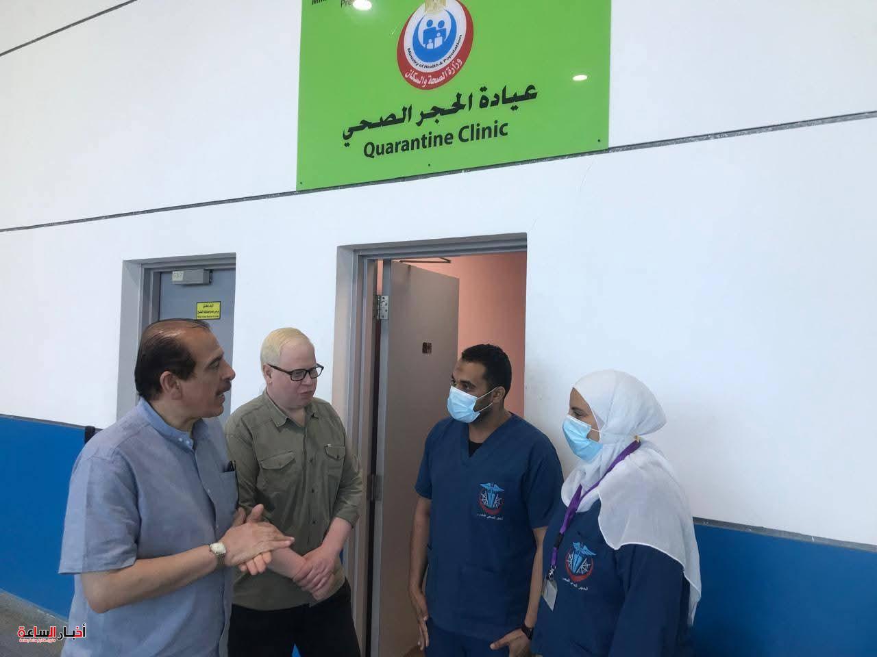 الصحة تشدد إجراءات الحجر الصحي بمطار القاهرة لمتابعة الحجاج والقادمين