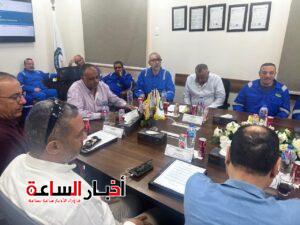 رئيس هيئة البترول يتابع ميدانيًا خطط الإنتاج والاستكشاف بحقول شمال البحرية 5 akhbarelsaa.com GcekDl1G