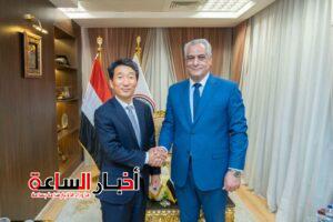 وزير الإنتاج الحربي يبحث مع سفير كوريا الجنوبية تعزيز الشراكة الصناعية وتوطين التكنولوجيا الحديثة 4 akhbarelsaa.com knC1CKPJ
