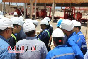 رئيس هيئة البترول يتابع ميدانيًا مشروعات مستودعات الوقود الاستراتيجية بخليج السويس ويؤكد الإسراع في التشغيل 7 akhbarelsaa.com u8ryjxbJ