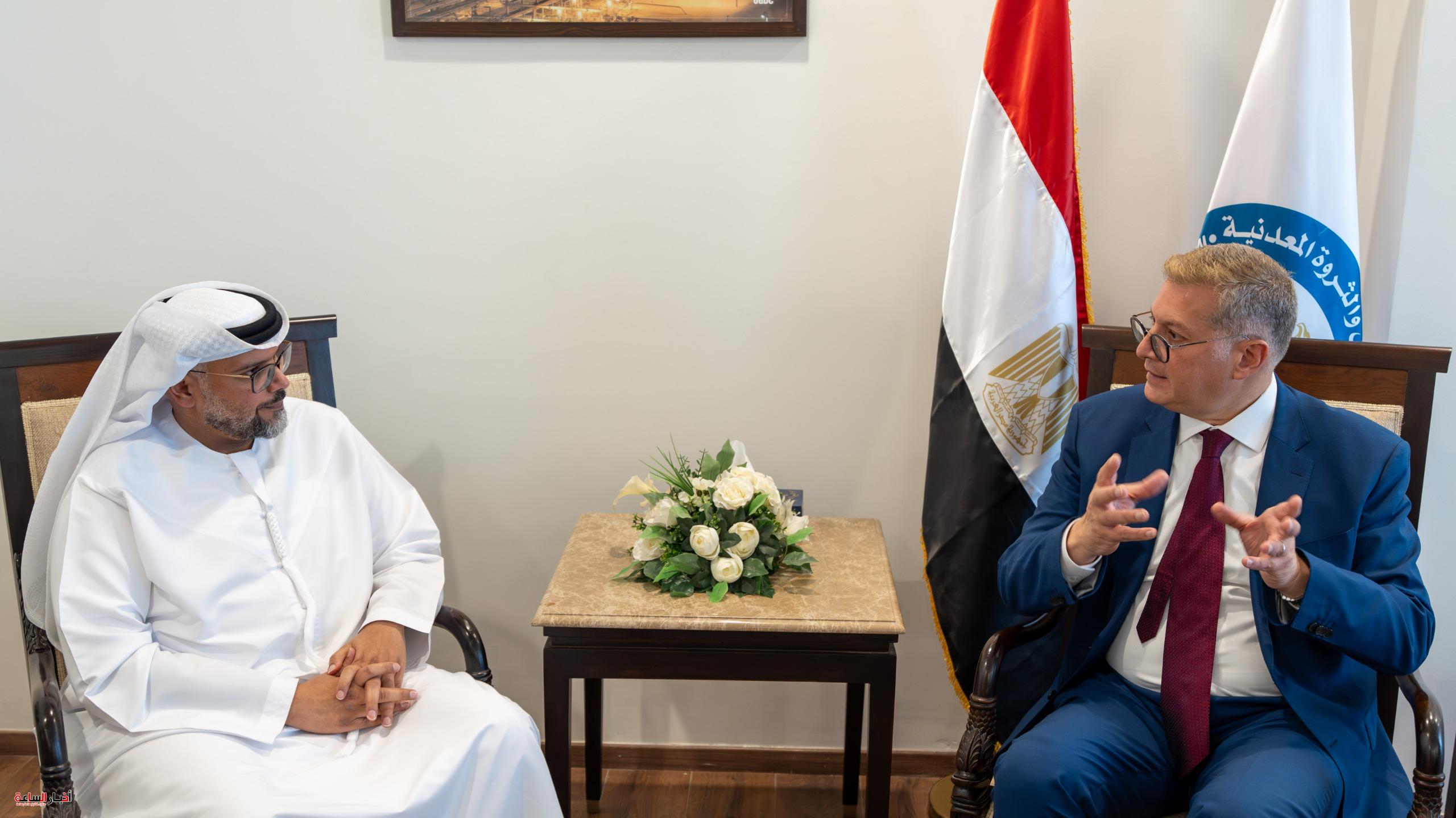 وزير البترول يبحث مع «أدنوك للحفر» شراكة استراتيجية لتنفيذ برنامج حفر موسع وزيادة الإنتاج