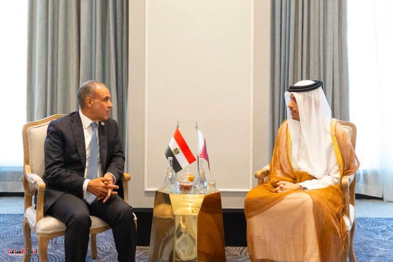 مصر وقطر تؤكدان مواصلة التنسيق بشأن غزة وتعزيز التعاون الثنائي استعدادًا لاجتماع اللجنة المشتركة