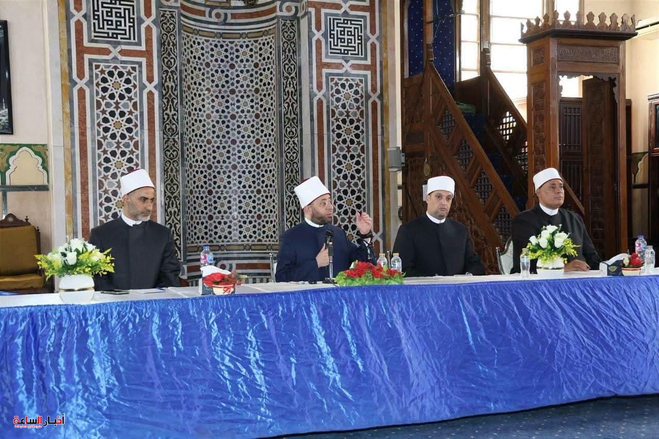 وزير الأوقاف لأئمة الجيزة: تطوير الخطاب الدعوي ومواجهة التطرف وتعزيز دور المسجد في خدمة المجتمع