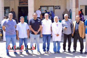 الكشف على 2050 مواطنًا خلال قافلة طبية مجانية ببني سويف 9 akhbarelsaa.com IqVHLWVv