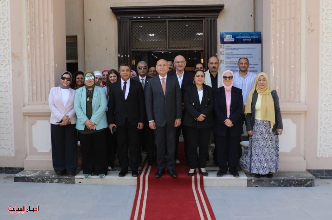 محافظ القاهرة يتابع حملة تطعيم الأطفال ضد الحصبة والحصبة الألمانية