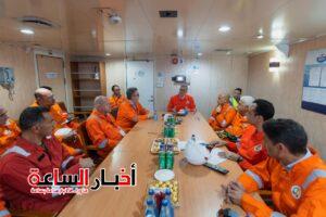 وزير البترول يطلق أكبر مشروع للمسح السيزمي البحري بتكنولوجيا OBN في المنطقة 12 akhbarelsaa.com baRkX5Hl