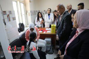 محافظ القاهرة يتابع حملة تطعيم الأطفال ضد الحصبة والحصبة الألمانية 9 akhbarelsaa.com boPwcrmg