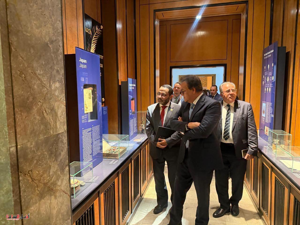 وزير الصحة يبحث مع معهد روبرت كوخ الألماني تعزيز الأمن الصحي والترصد الوبائي